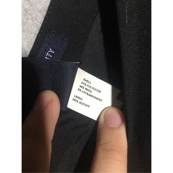 Womens Gap Maternity Dress Business Casual Career Work Office Black Wool Blend - Picture 3 of 6